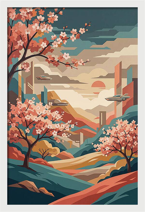 Springtime Floral Tranquility