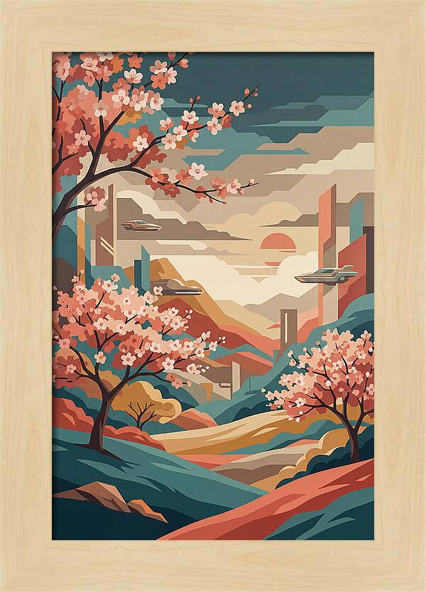 Springtime Floral Tranquility
