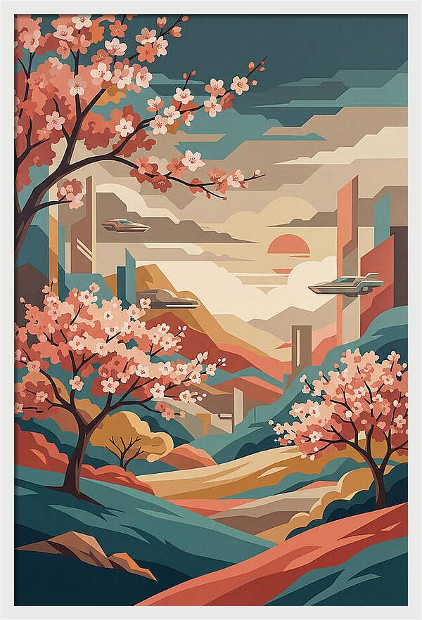 Springtime Floral Tranquility