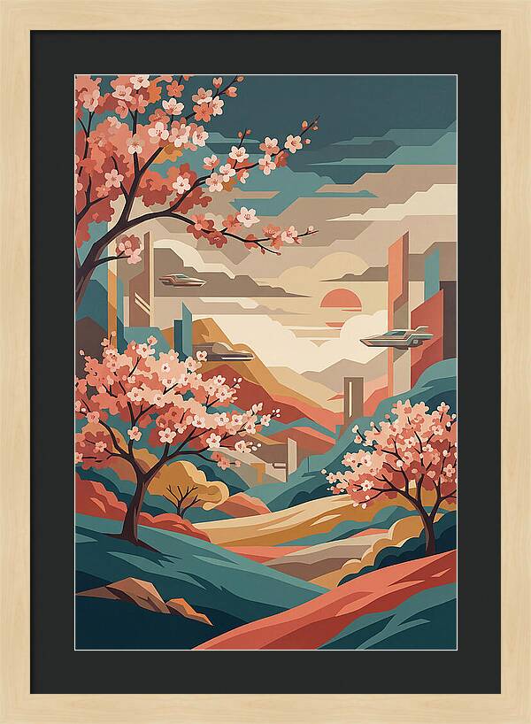 Springtime Floral Tranquility