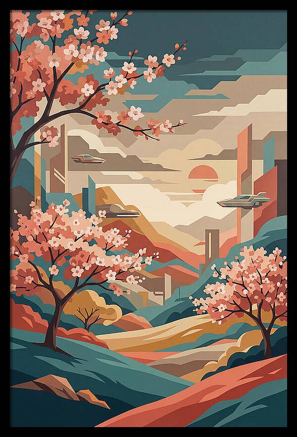 Springtime Floral Tranquility