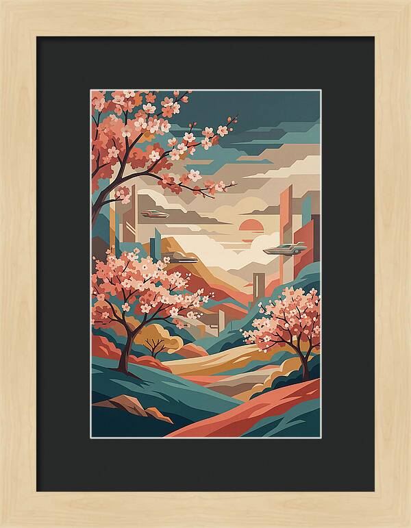 Springtime Floral Tranquility