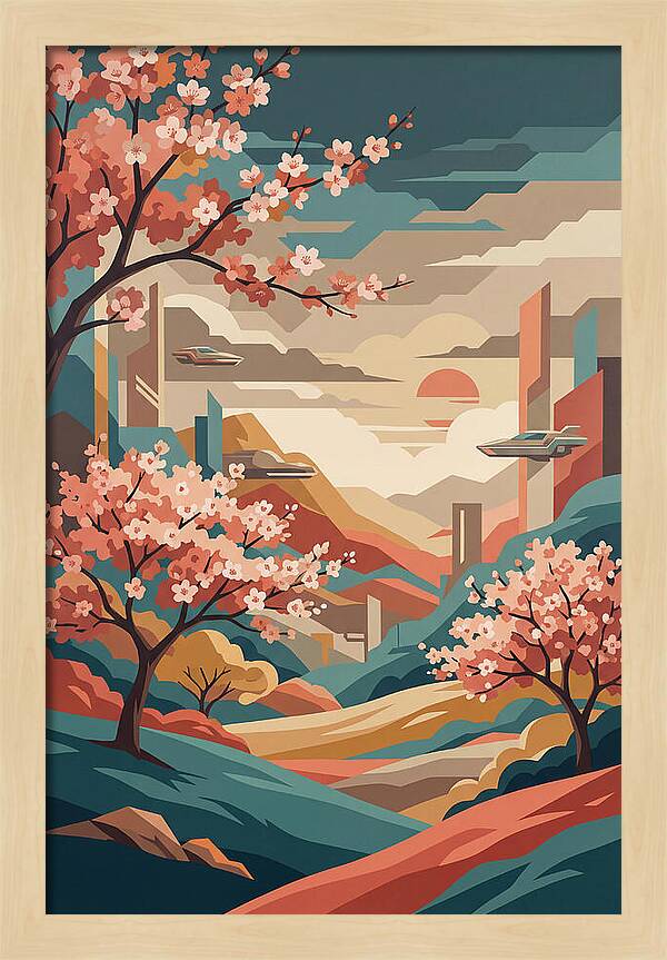 Springtime Floral Tranquility