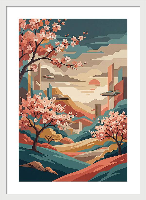 Springtime Floral Tranquility