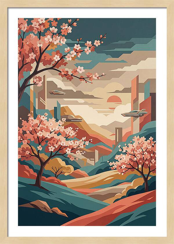 Springtime Floral Tranquility