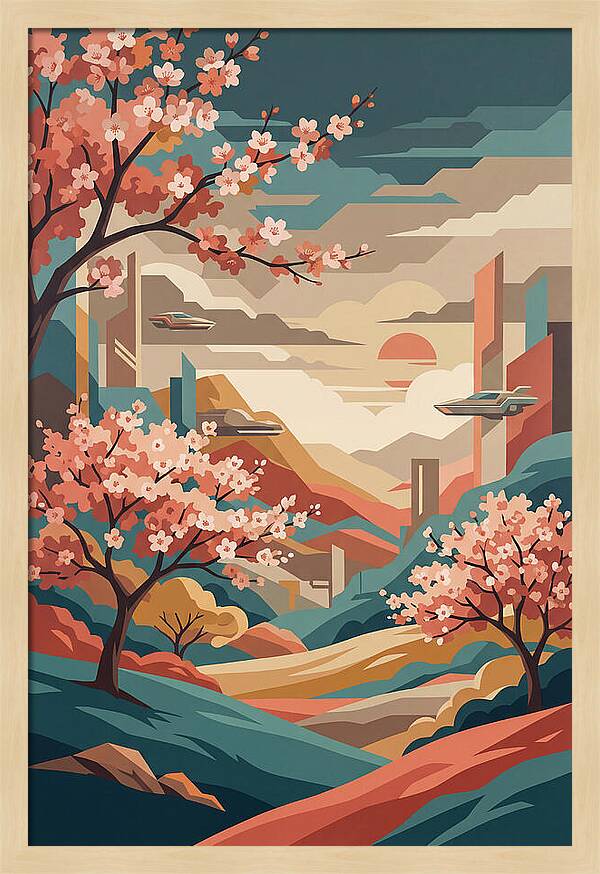 Springtime Floral Tranquility