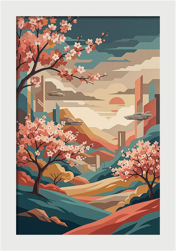 Springtime Floral Tranquility