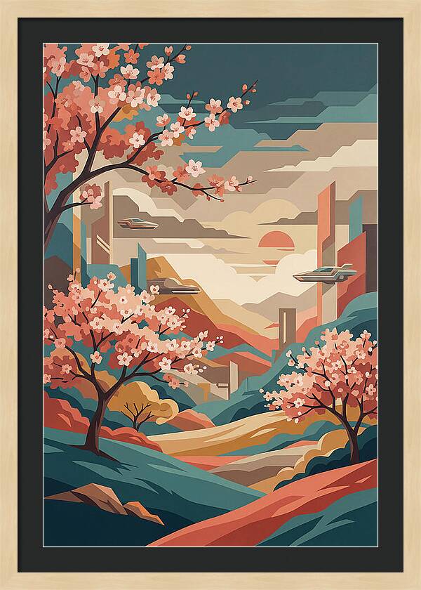 Springtime Floral Tranquility