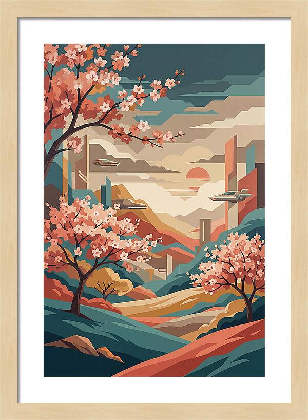 Springtime Floral Tranquility