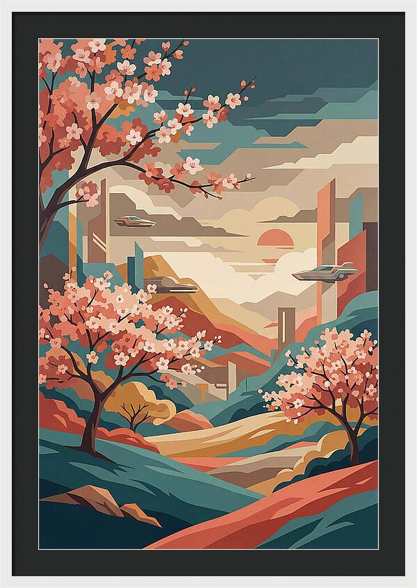 Springtime Floral Tranquility