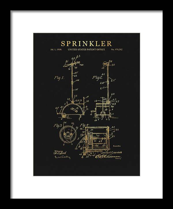 Sprinkler Gold Patent Us979382