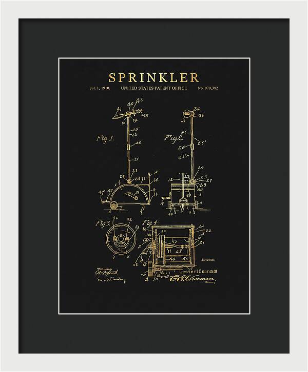 Sprinkler Gold Patent Us979382