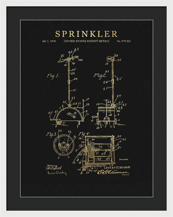 Sprinkler Gold Patent Us979382