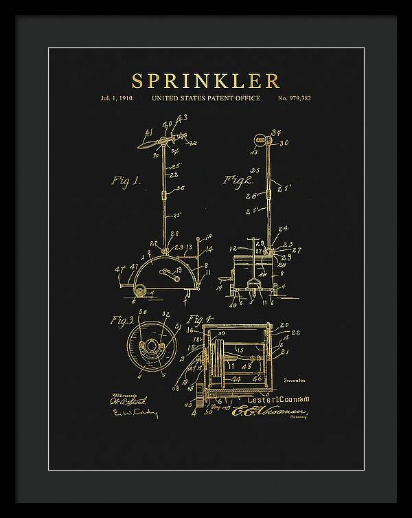 Sprinkler Gold Patent Us979382