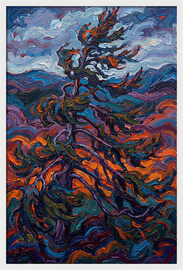 Spruce Tree In Motion