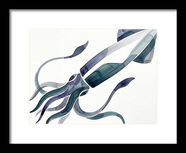 Squid In Fluid Motion