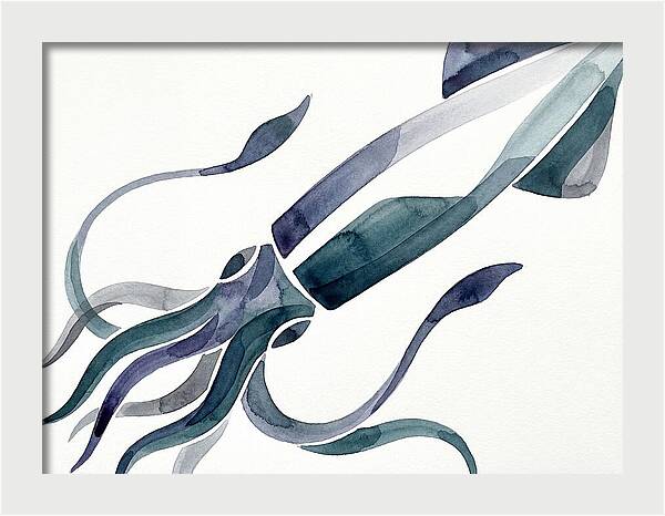 Squid In Fluid Motion