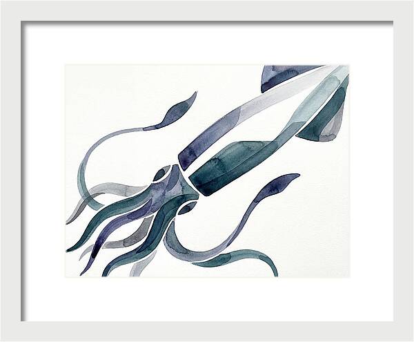 Squid In Fluid Motion