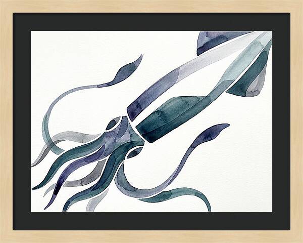 Squid In Fluid Motion