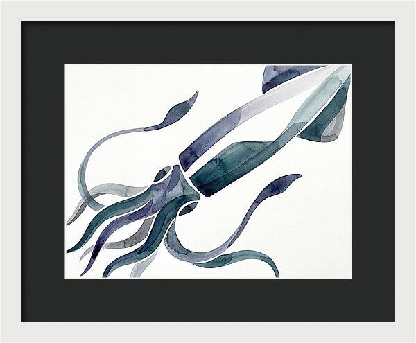 Squid In Fluid Motion