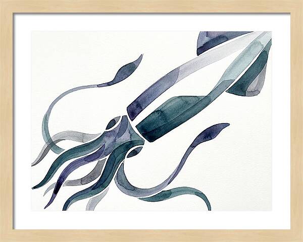 Squid In Fluid Motion