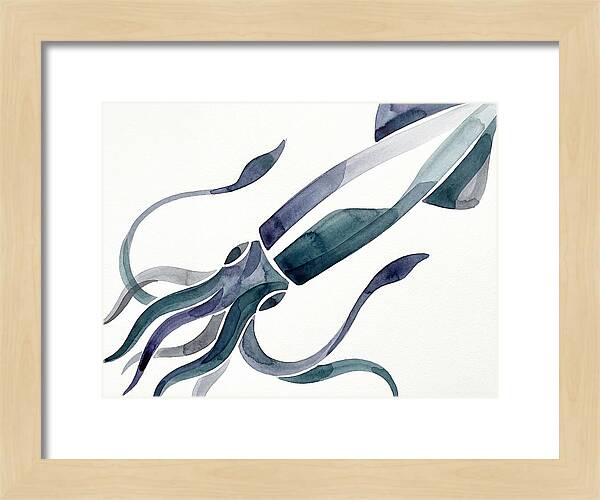 Squid In Fluid Motion