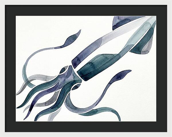 Squid In Fluid Motion