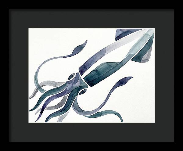 Squid In Fluid Motion