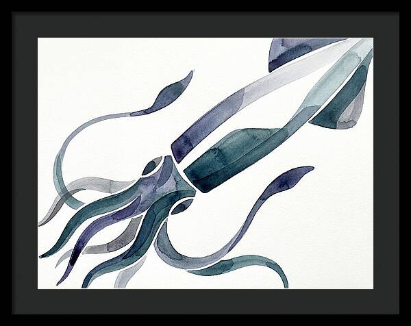 Squid In Fluid Motion