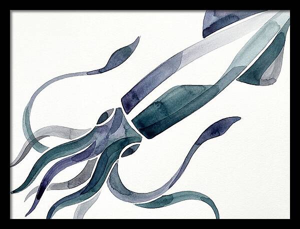 Squid In Fluid Motion