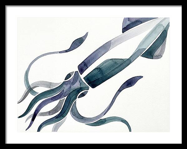Squid In Fluid Motion