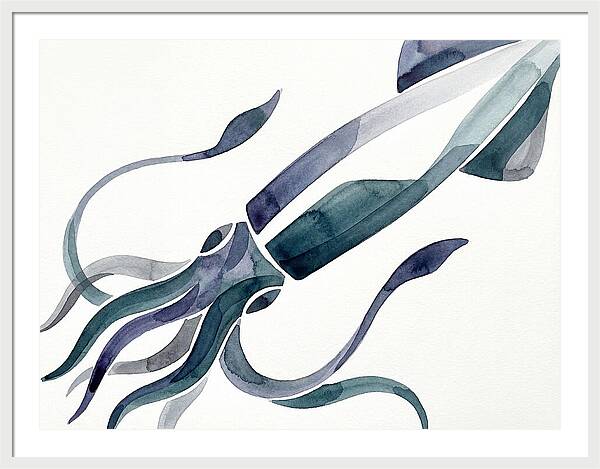 Squid In Fluid Motion