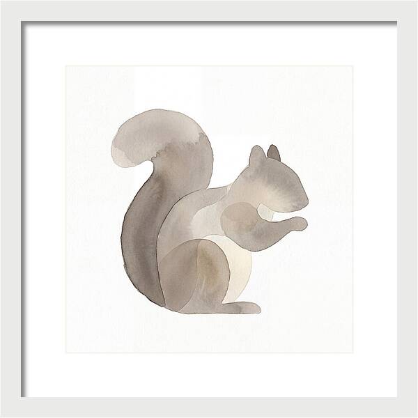 Squirrel In Soft Hues
