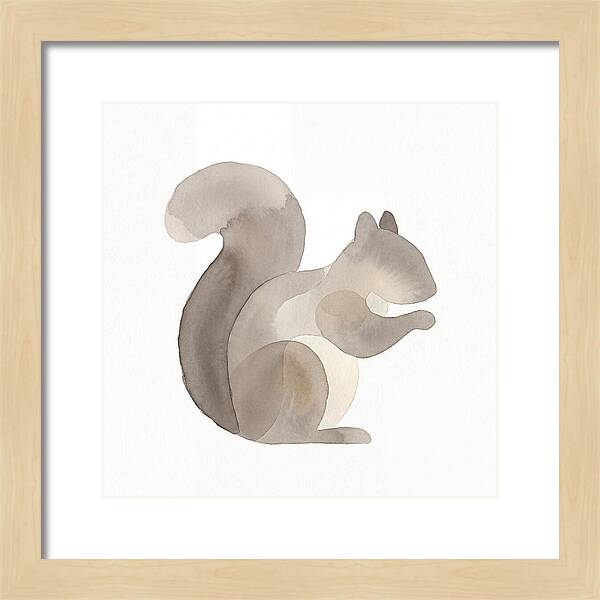 Squirrel In Soft Hues