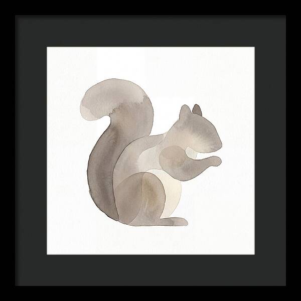 Squirrel In Soft Hues