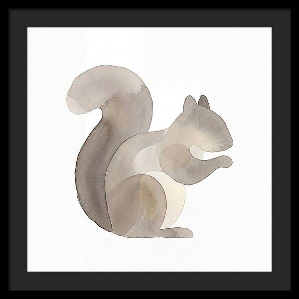 Squirrel In Soft Hues