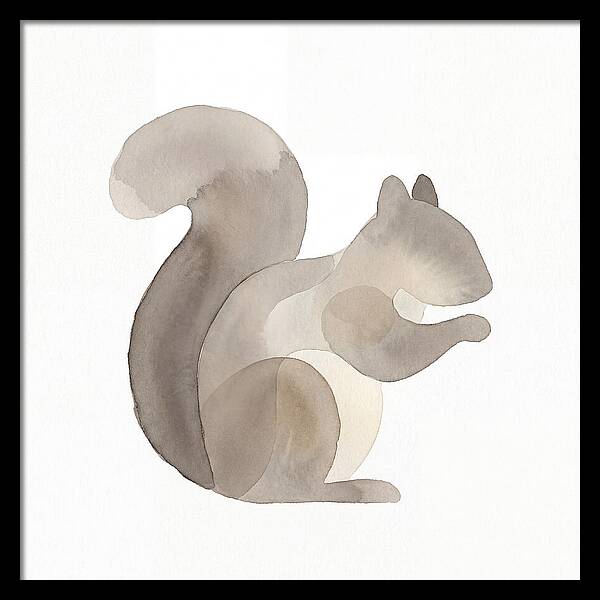 Squirrel In Soft Hues