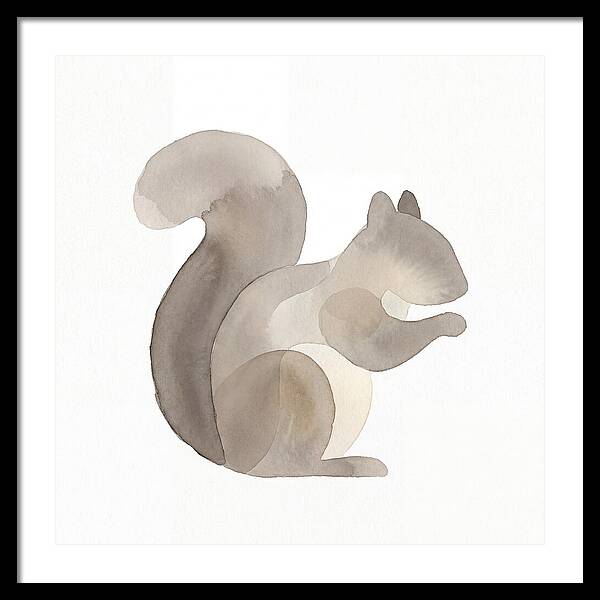 Squirrel In Soft Hues