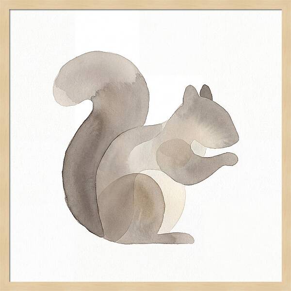 Squirrel In Soft Hues