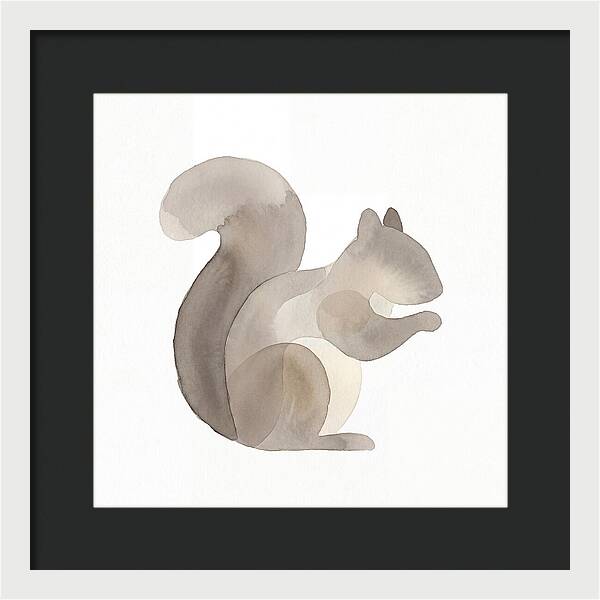 Squirrel In Soft Hues