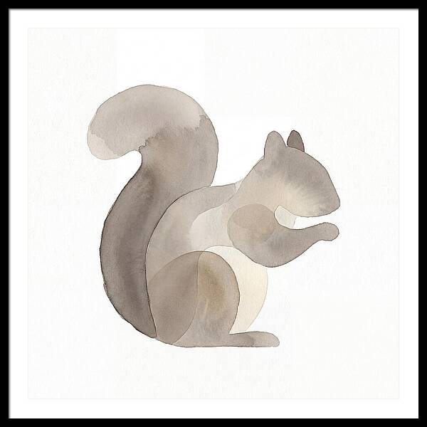 Squirrel In Soft Hues