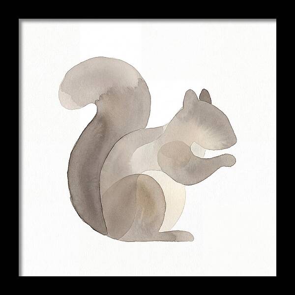 Squirrel In Soft Hues
