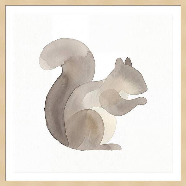 Squirrel In Soft Hues