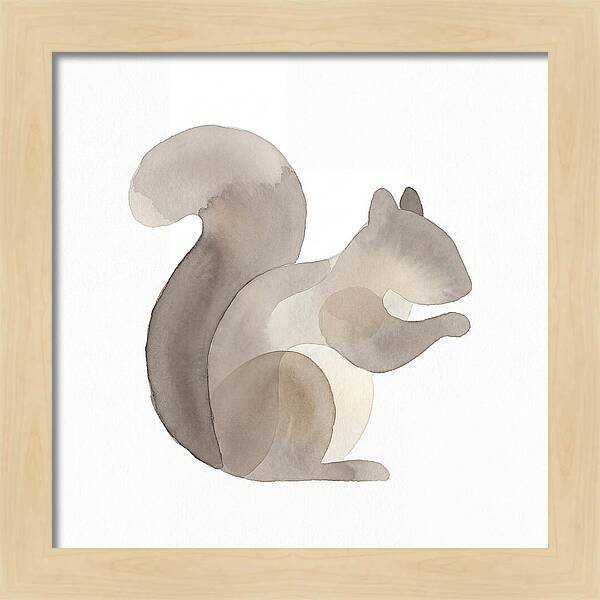 Squirrel In Soft Hues