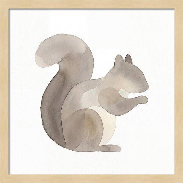 Squirrel In Soft Hues