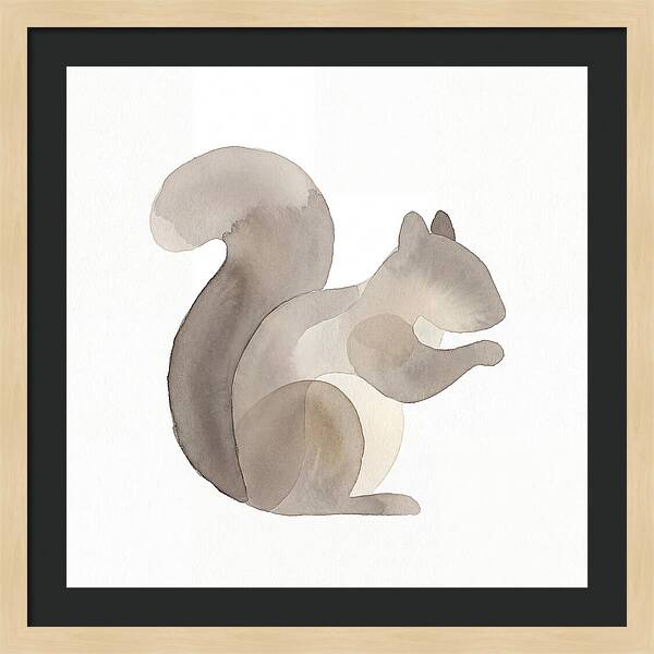 Squirrel In Soft Hues