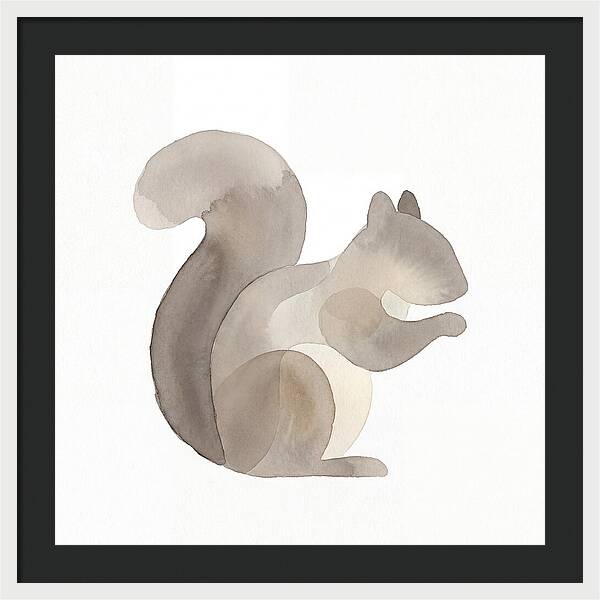 Squirrel In Soft Hues