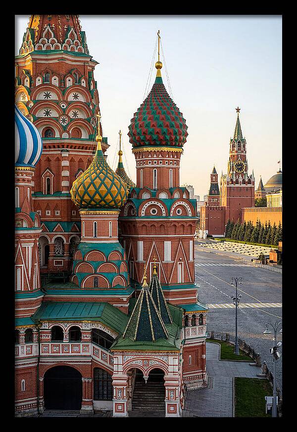 St. Basils Cathedral In Moscow