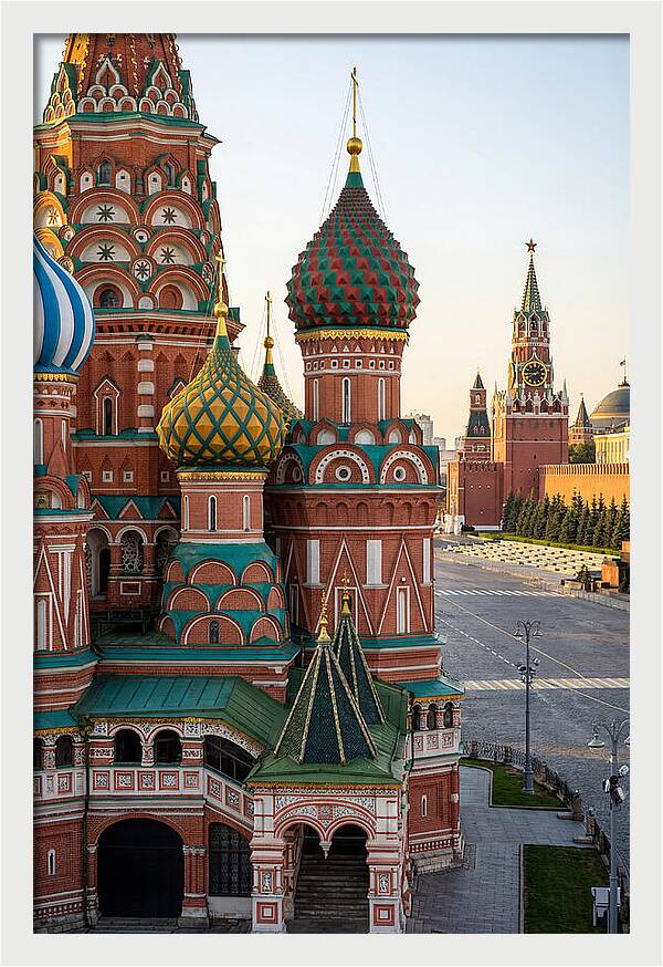 St. Basils Cathedral In Moscow