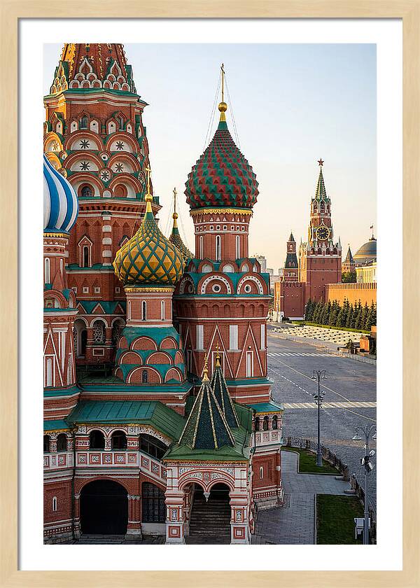St. Basils Cathedral In Moscow